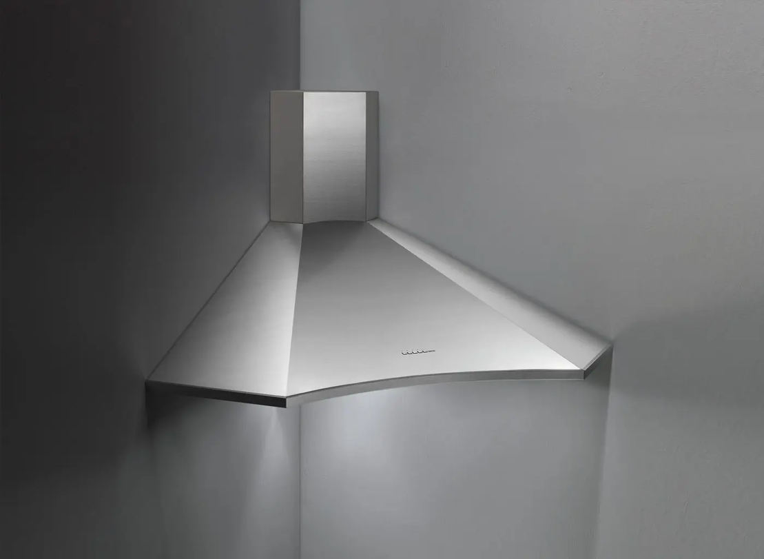 Moderne italienische Ecklampe aus Metall